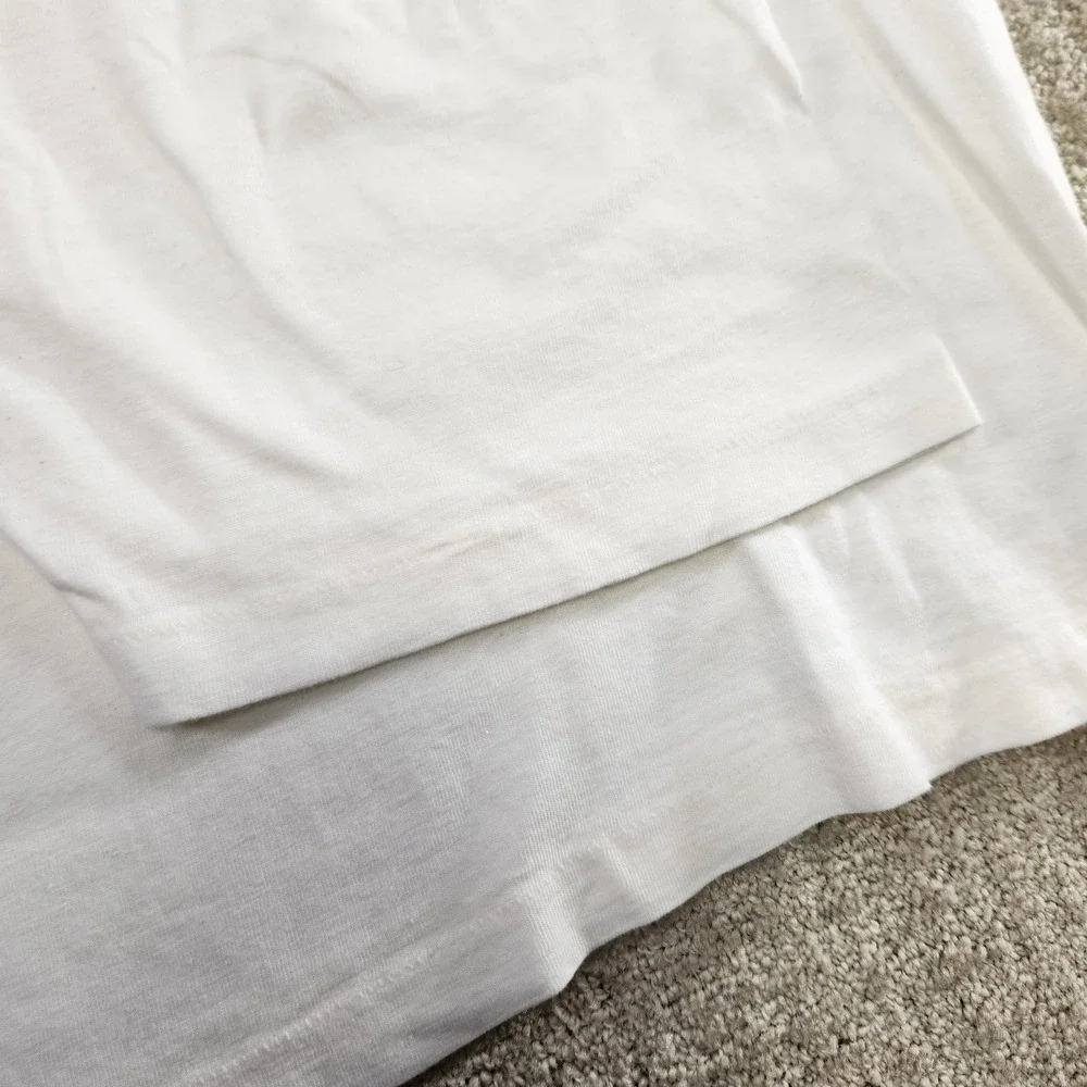 Vintage Jesus Shirt Men Large U Turn Tee 90s Single Stitch White God‎